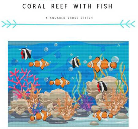 Coral Reef With Fish